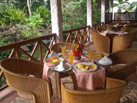 teren hotelu, restauracja