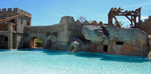 basen, zjeżdżalnia, dla dzieci