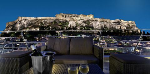 obiekt, budynek główny, teren hotelu, balkon / taras