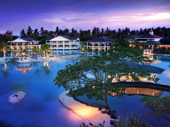 teren hotelu, basen
