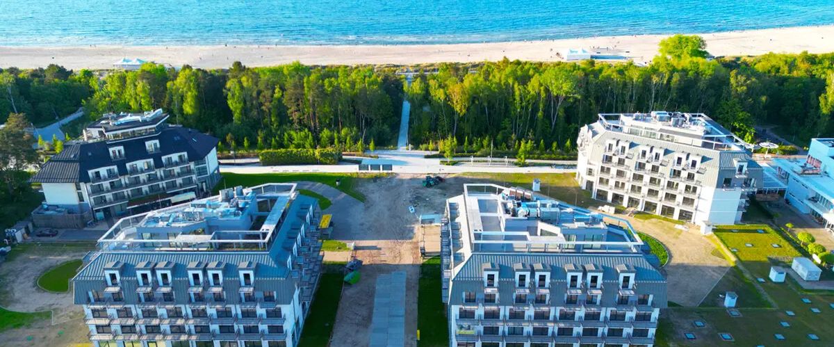 teren hotelu, obiekt, plaża