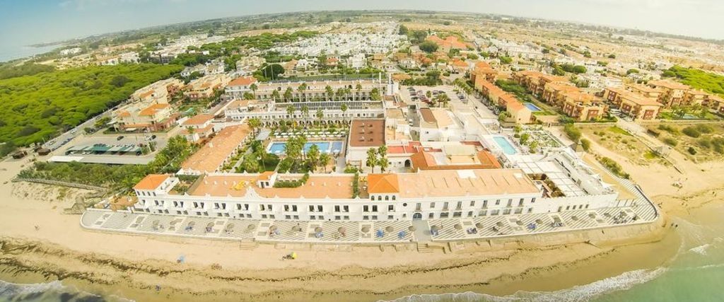 teren hotelu, plaża