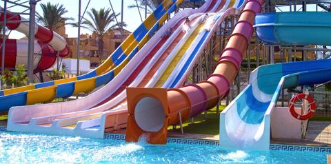 aquapark, zjeżdżalnia