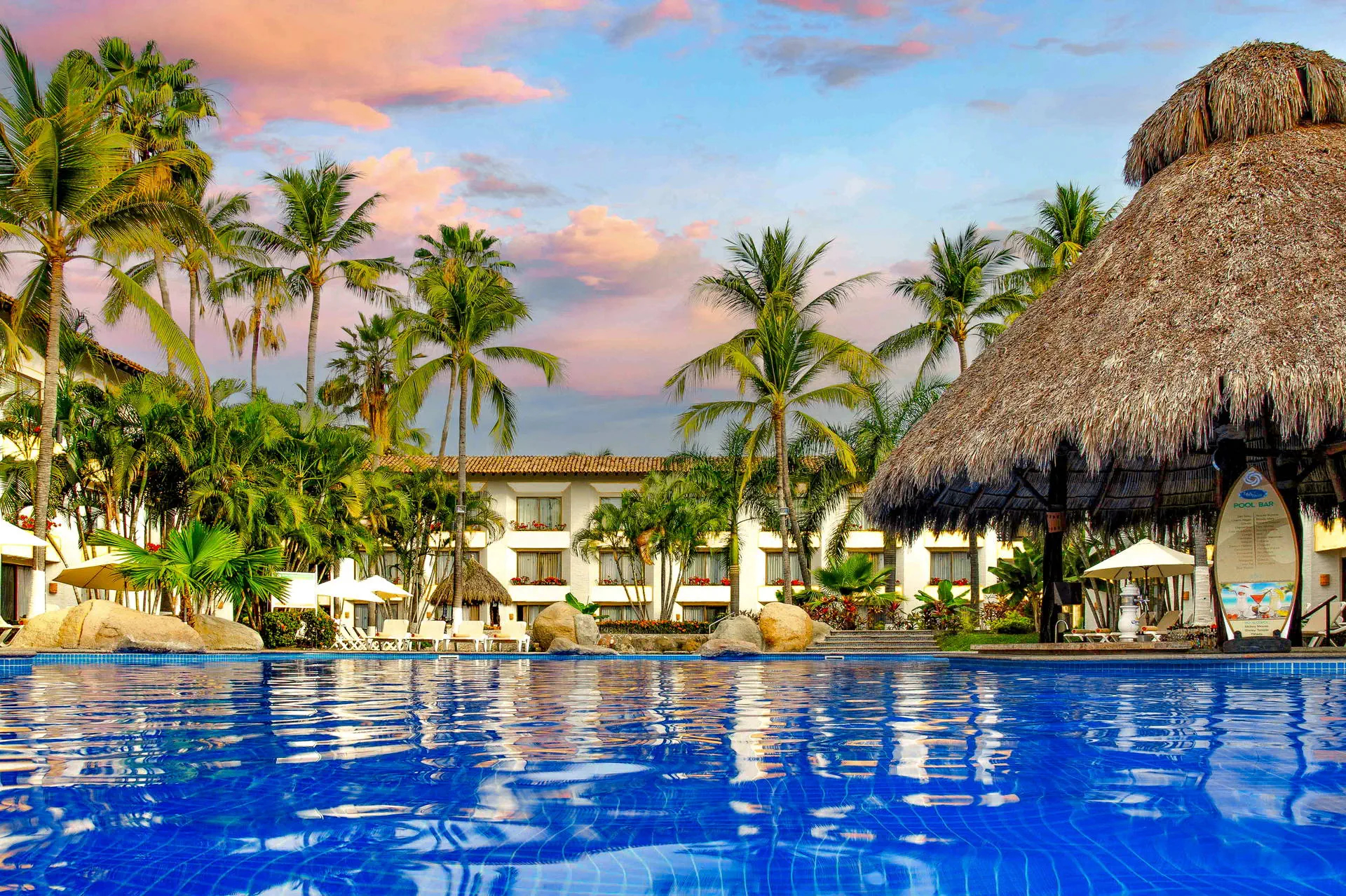 obiekt, basen, pool bar