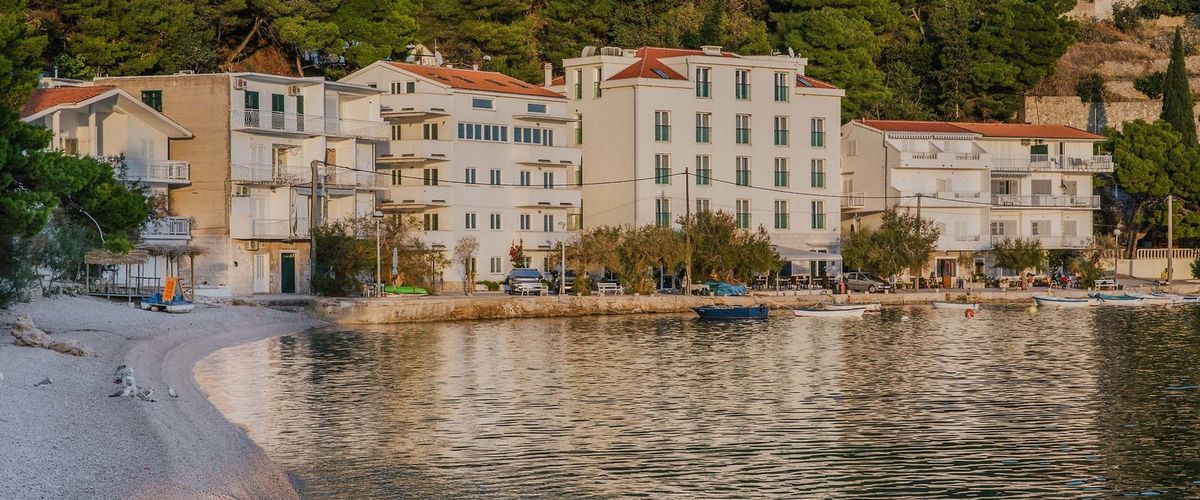 plaża, budynek główny, obiekt