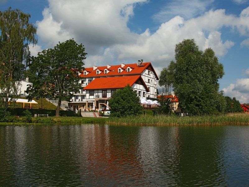 obiekt, teren hotelu