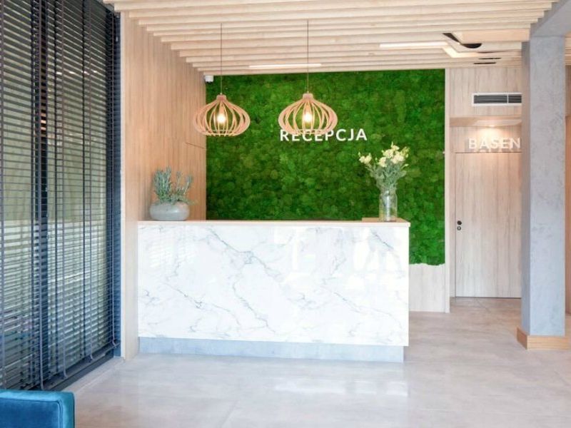 budynek główny, recepcja / lobby, teren hotelu