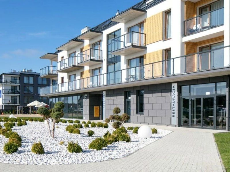 obiekt, teren hotelu