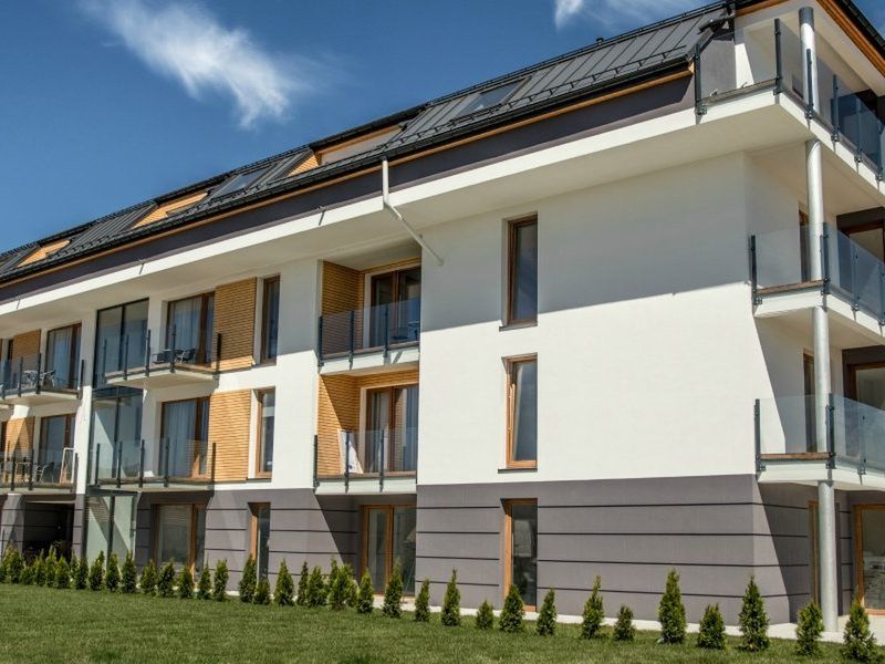 obiekt, teren hotelu
