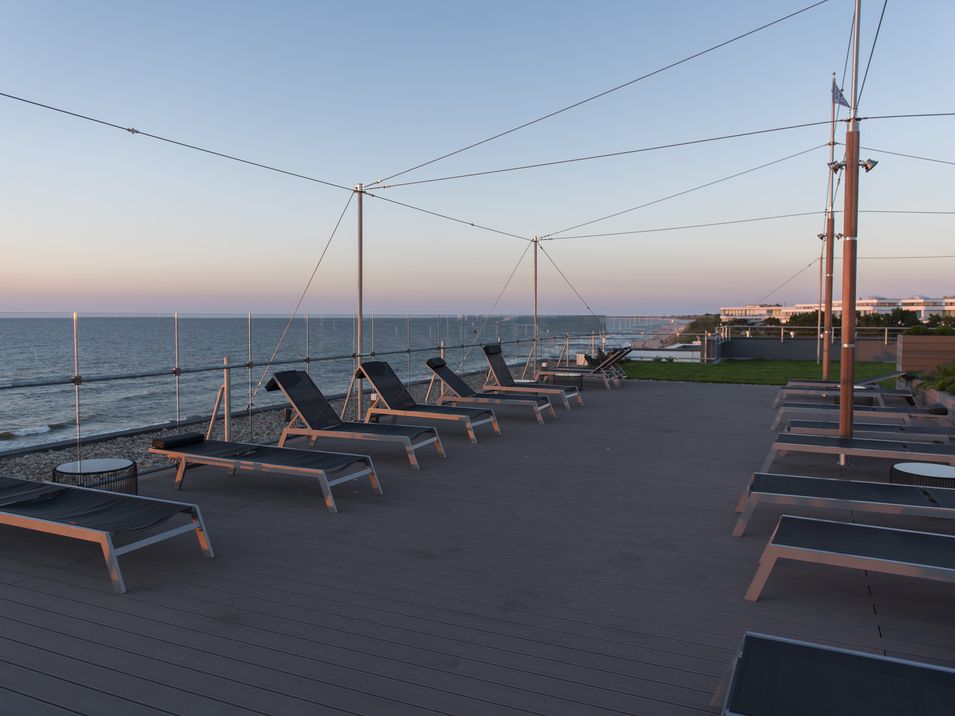 teren hotelu, balkon / taras