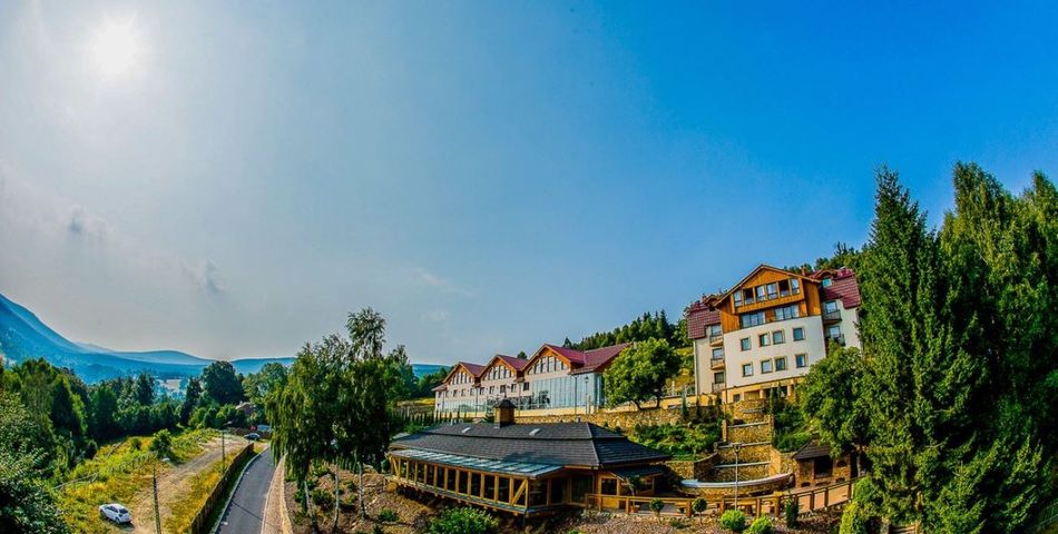 obiekt, teren hotelu