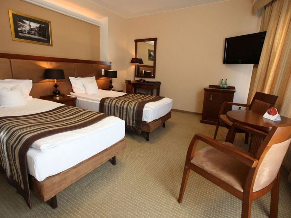 obiekt, teren hotelu, pokój