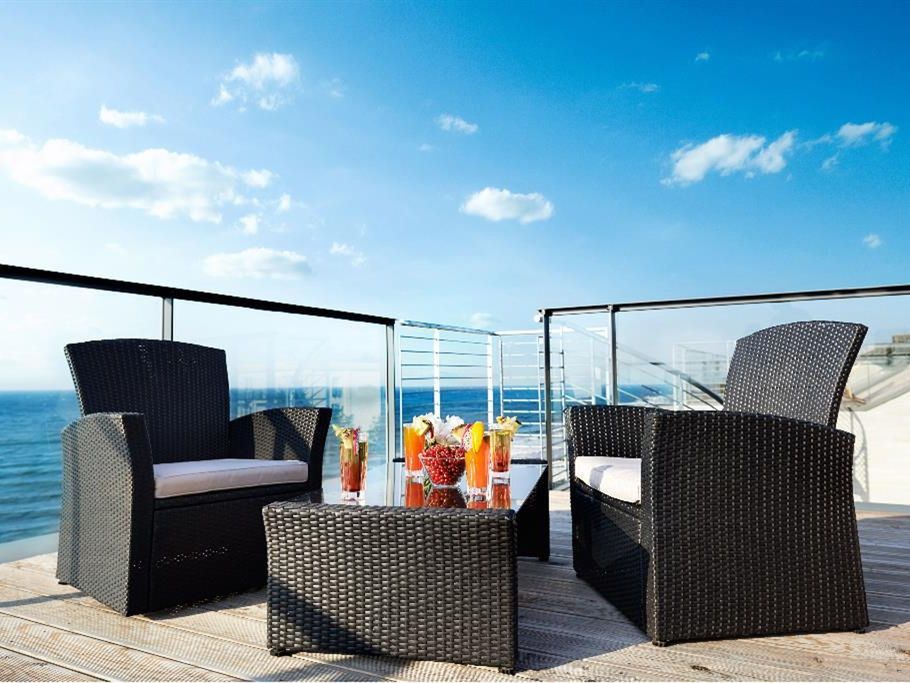 teren hotelu, balkon / taras