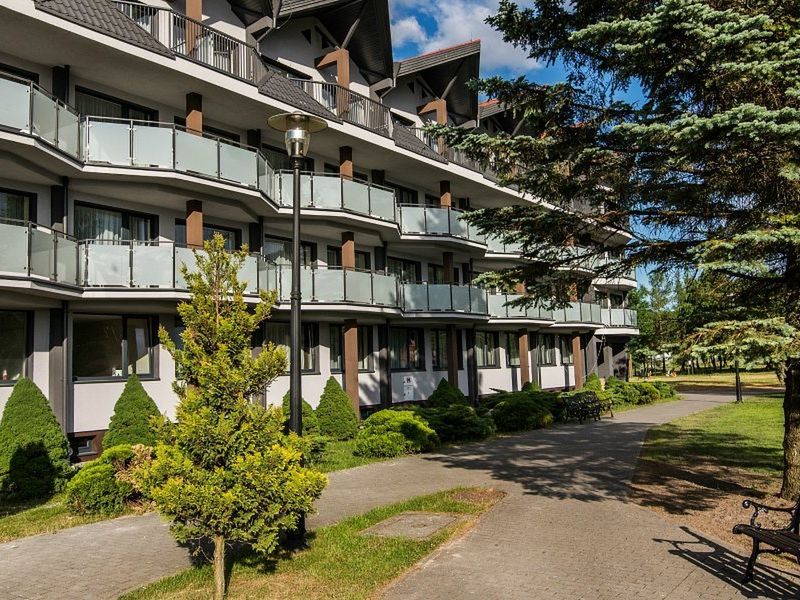 obiekt, budynek główny, balkon / taras