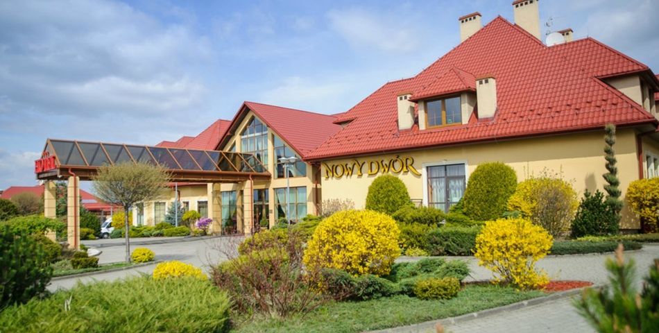 obiekt, teren hotelu