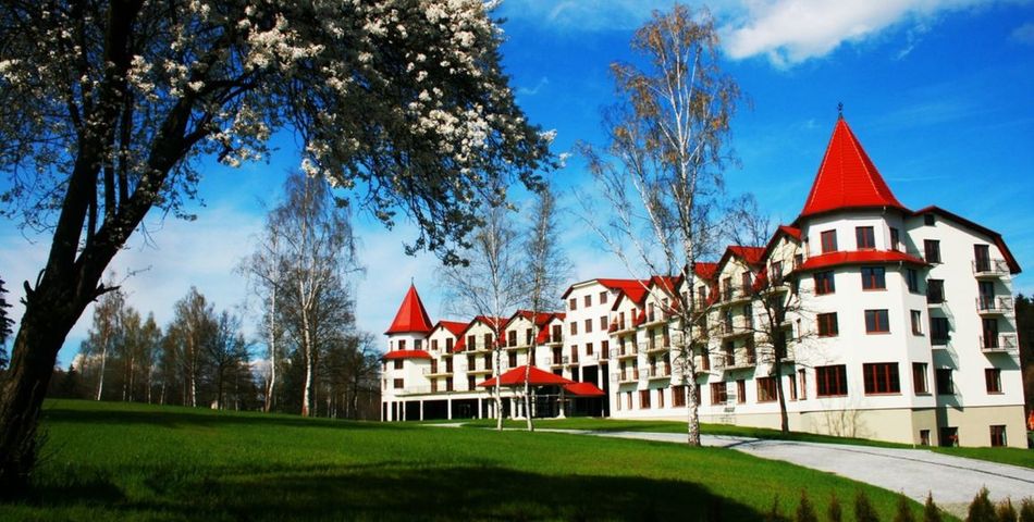 obiekt, teren hotelu