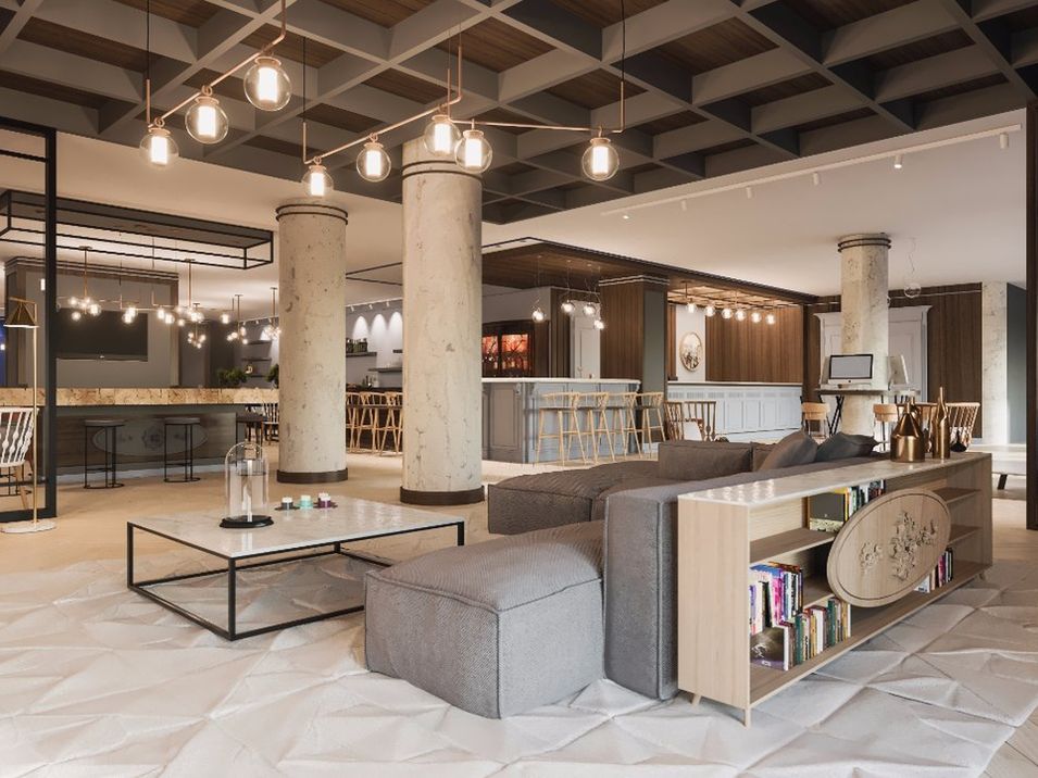 teren hotelu, drink bar, kawiarnia