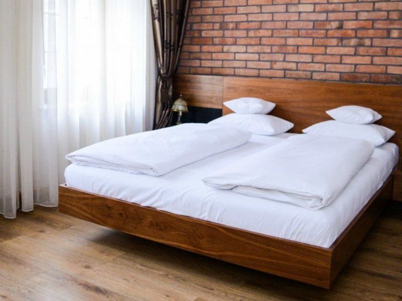 teren hotelu, pokój