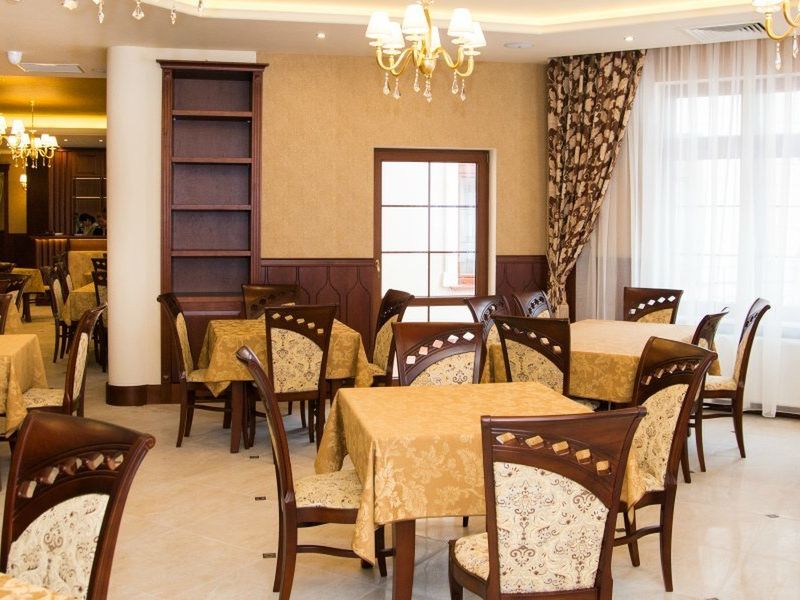 teren hotelu, restauracja