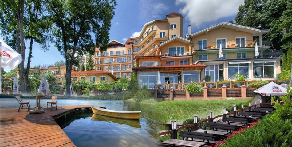 obiekt, teren hotelu