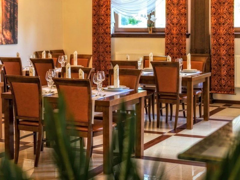 teren hotelu, restauracja