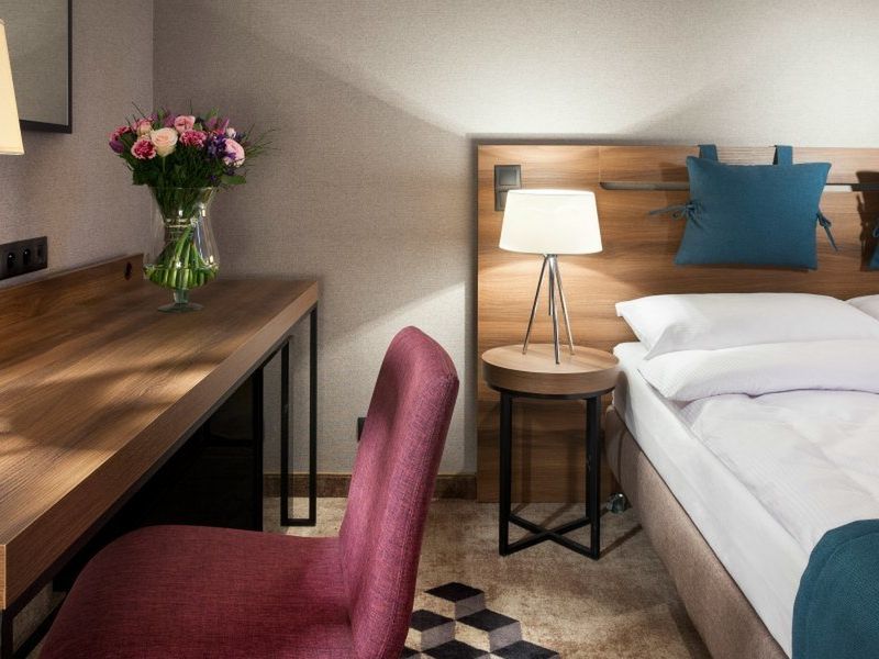 teren hotelu, pokój