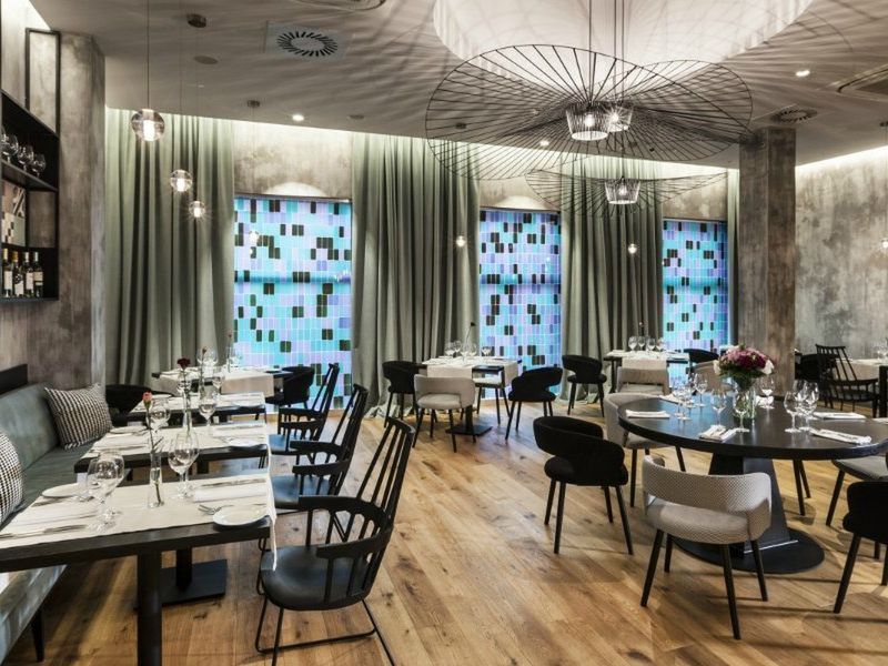 teren hotelu, restauracja