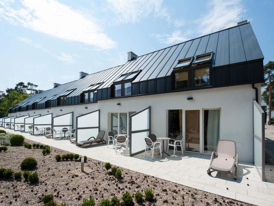 bungalowy, teren hotelu
