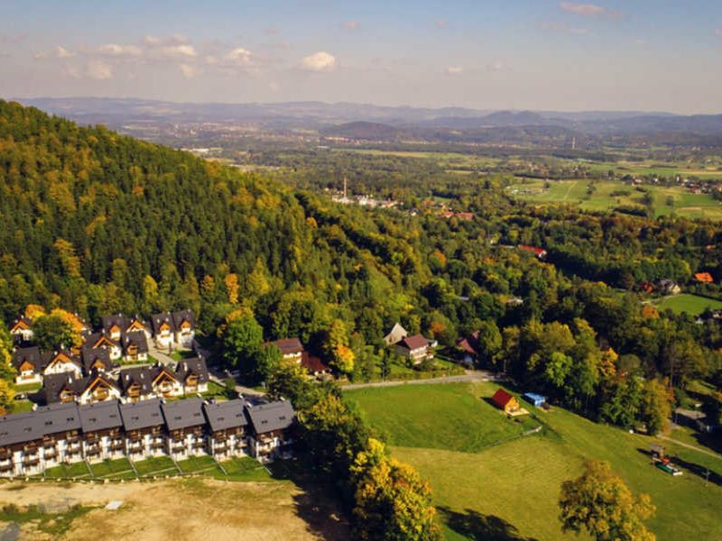 obiekt, teren hotelu