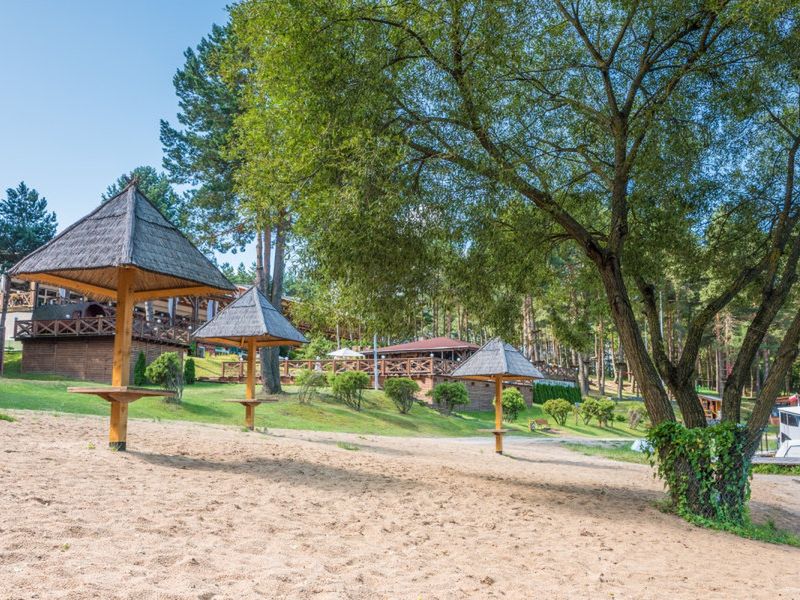 teren hotelu, plaża