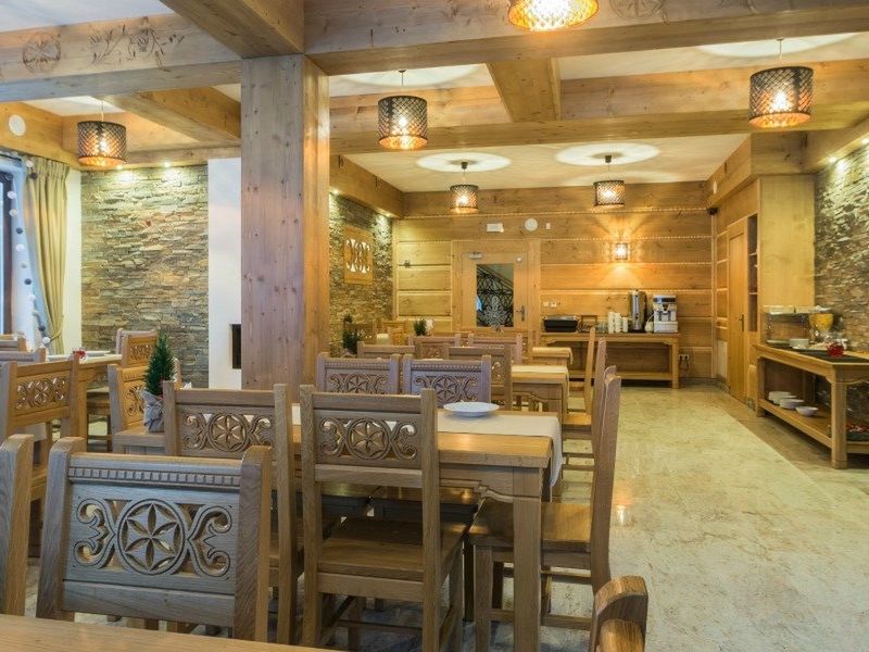 teren hotelu, restauracja