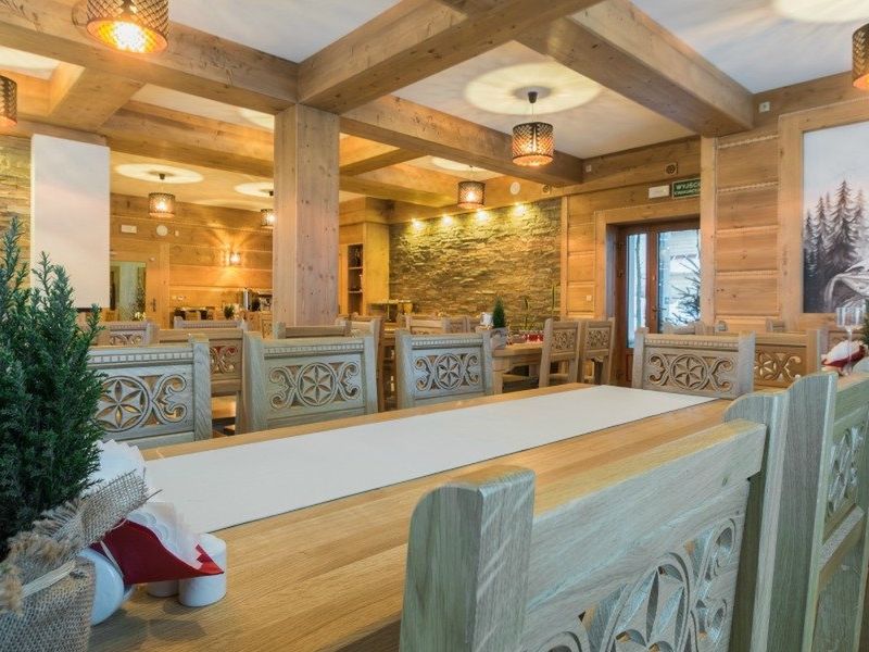 teren hotelu, restauracja