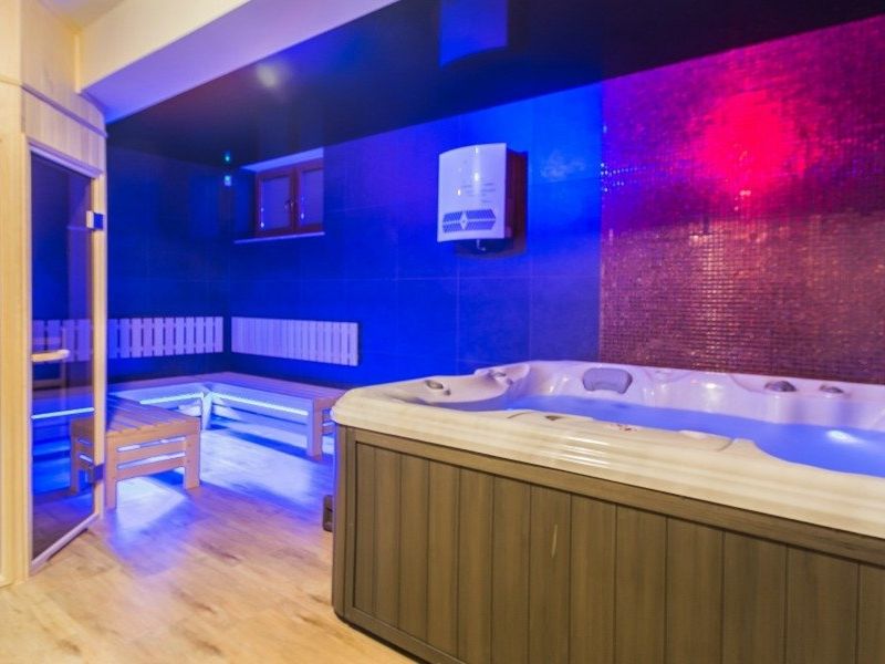 teren hotelu, SPA, sauna