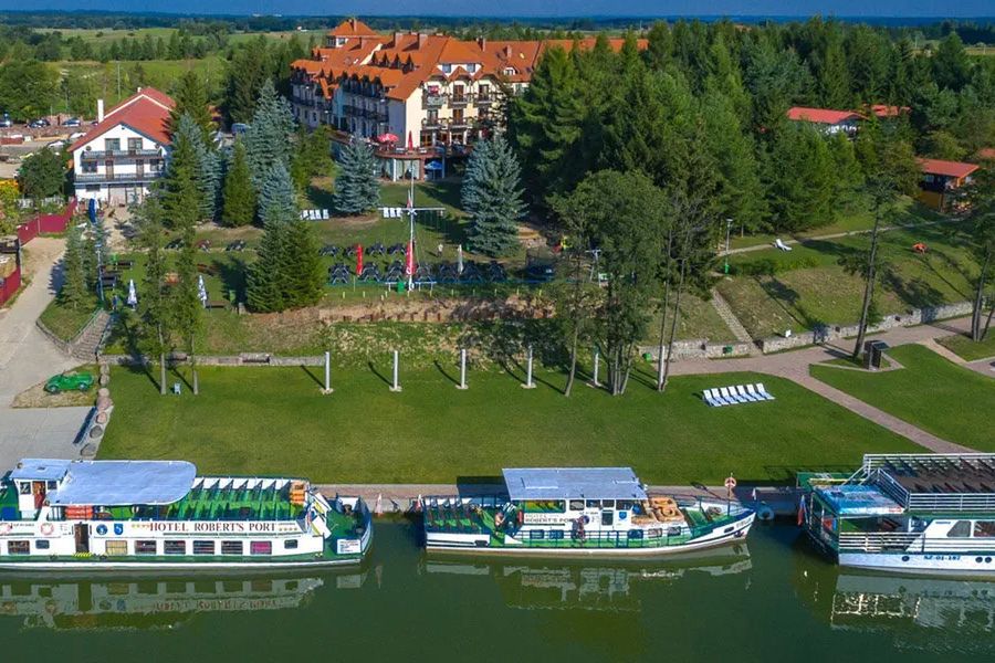 teren hotelu, plaża