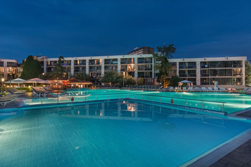teren hotelu, basen