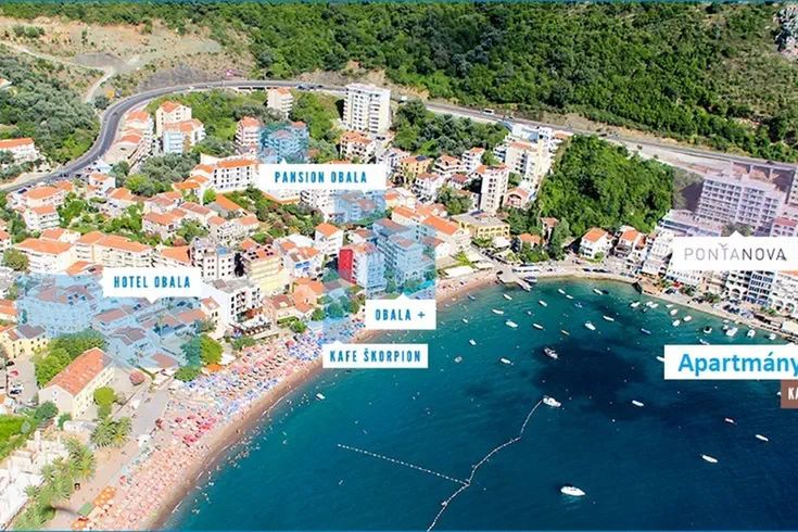 plaża, teren hotelu