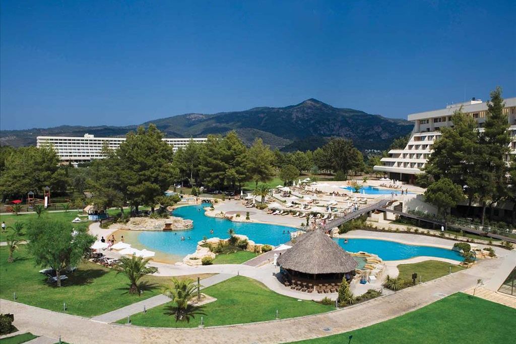 teren hotelu, basen