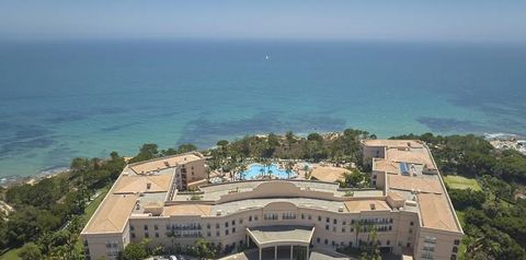 obiekt, teren hotelu, basen