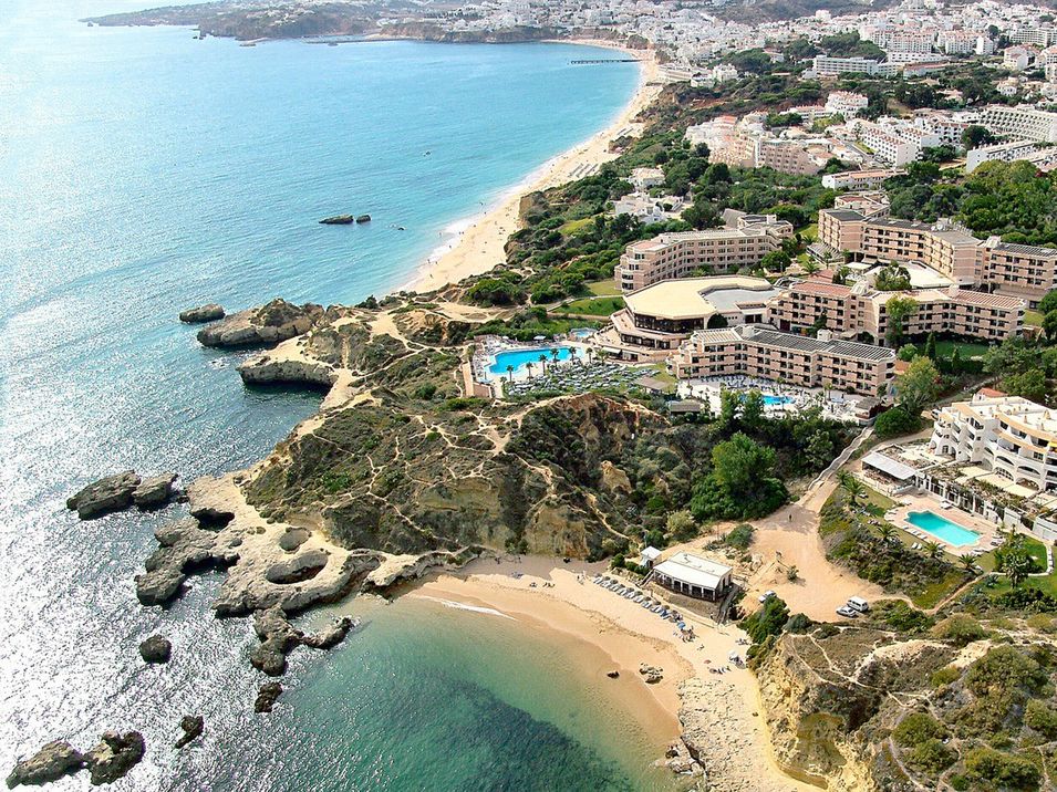 teren hotelu, plaża