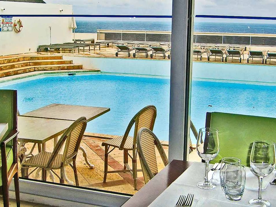 teren hotelu, restauracja