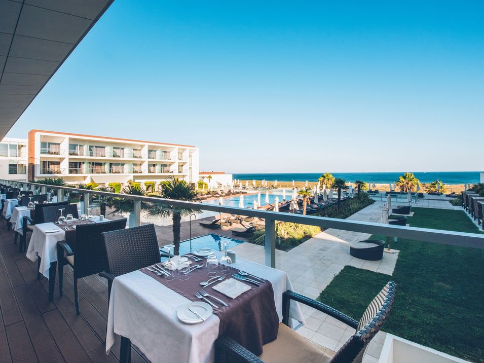teren hotelu, restauracja