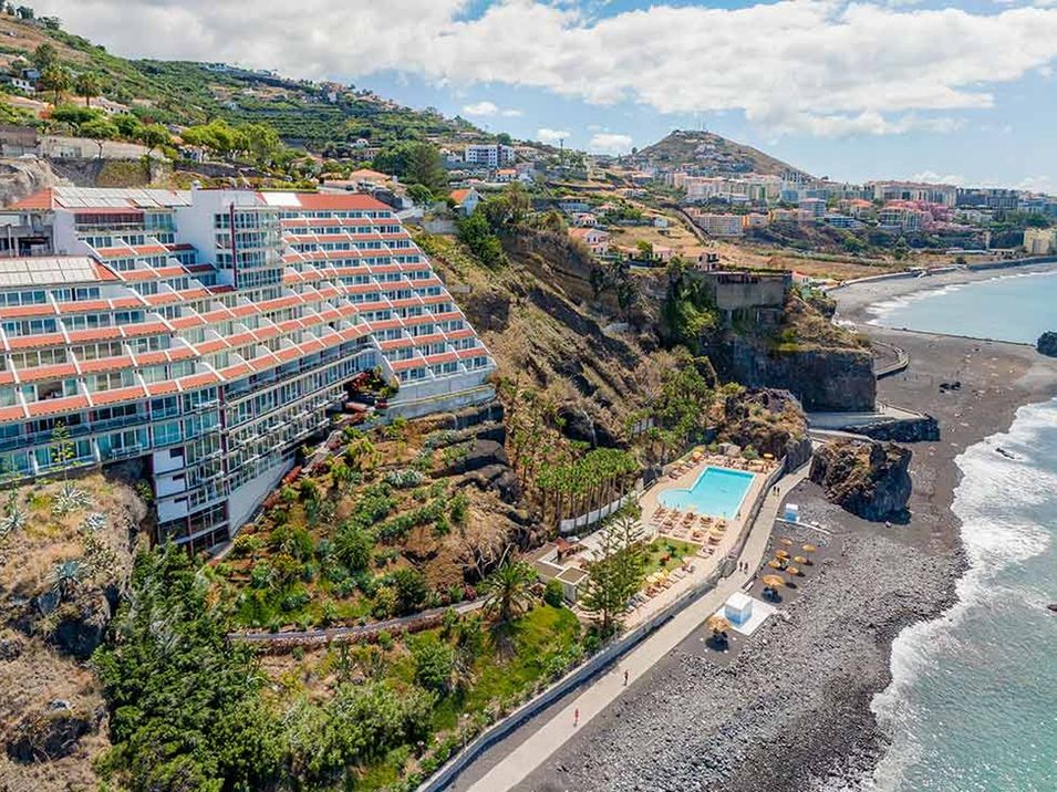 obiekt, teren hotelu