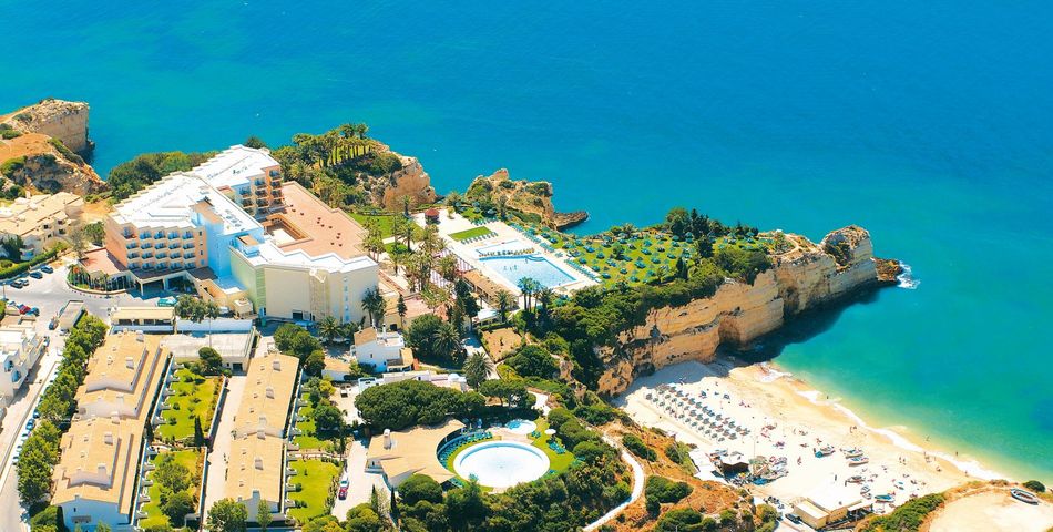 obiekt, teren hotelu, plaża