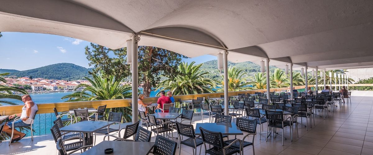 restauracja, balkon / taras