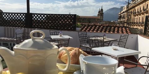 obiekt, balkon / taras, góry