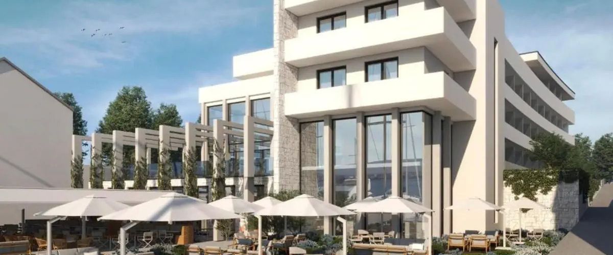 teren hotelu, budynek główny, obiekt