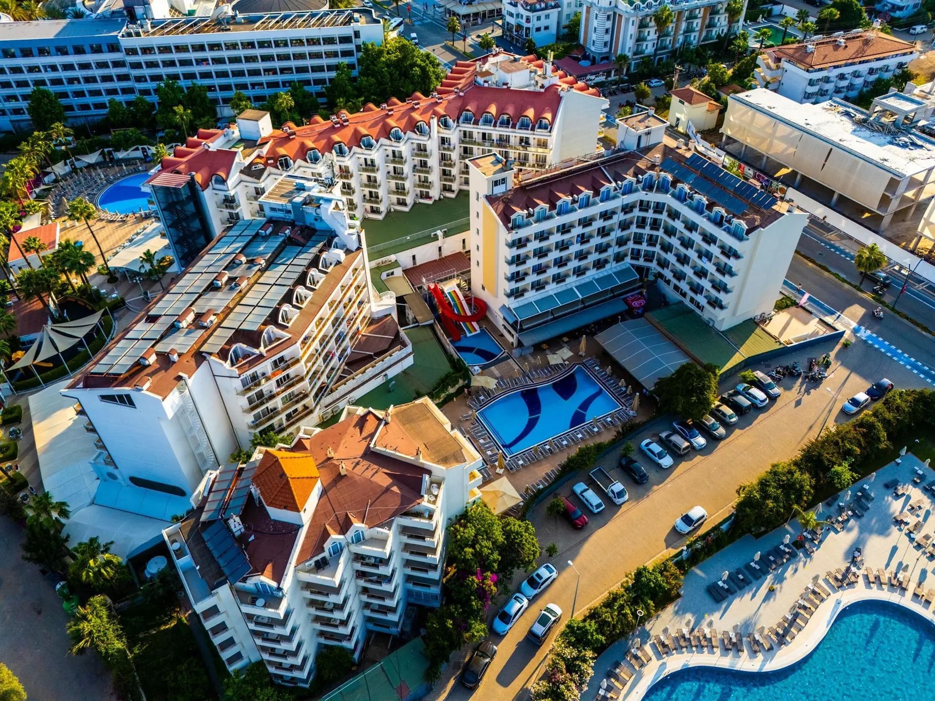 teren hotelu, basen