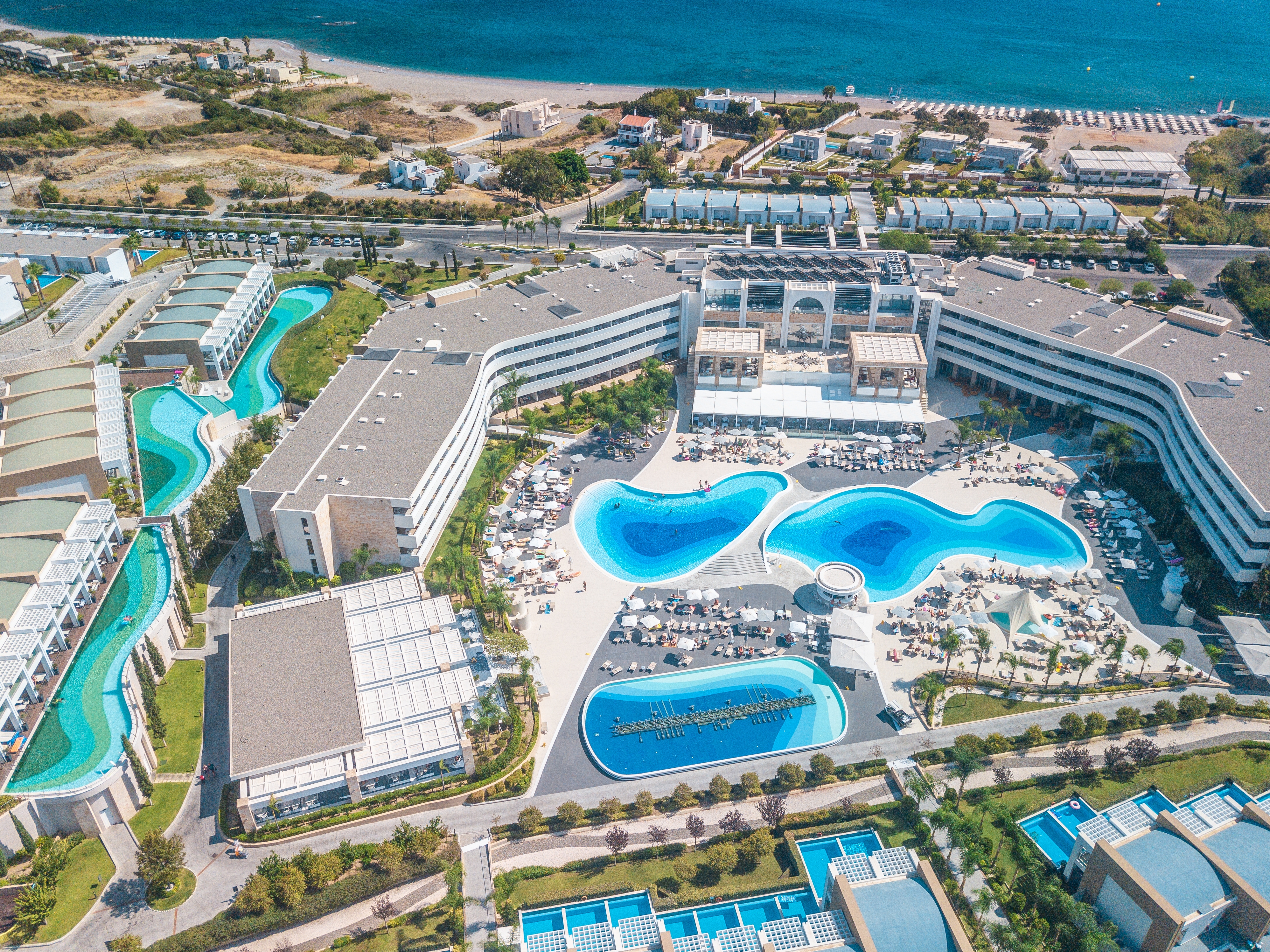 obiekt, teren hotelu