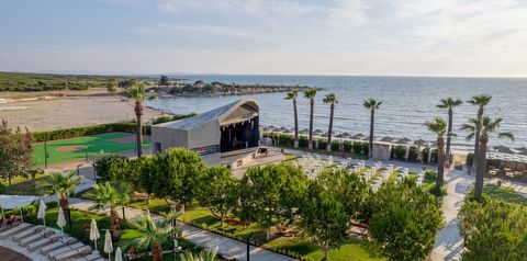 teren hotelu, plaża