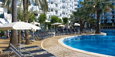 obiekt, teren hotelu, basen